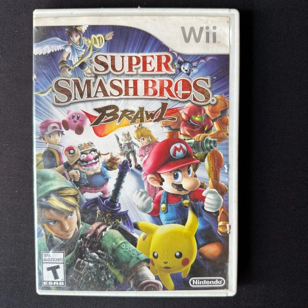 Super Smash Bros Brawl Nintendo Wii Game‎